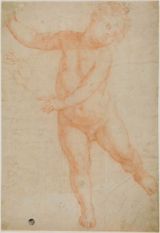 Putto Poised on Right Leg by Domenico Cresti, 1575-1600 — digital art print download