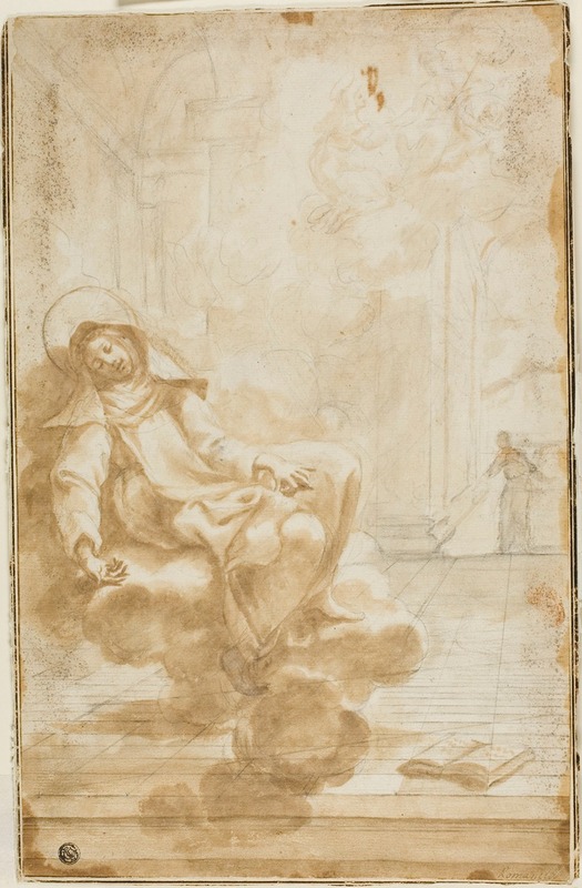 Ecstasy of a Female Saint — Domenico Piola