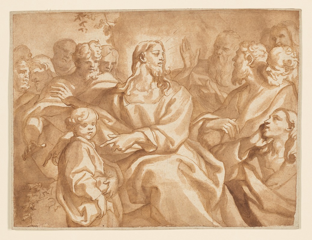 Suffer the Little Children by Доменико Пиола, 1690-1700 — digital art print download
