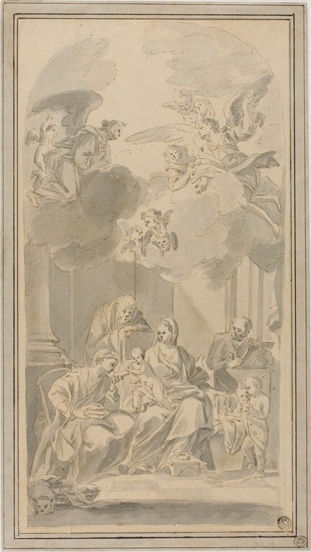 Marriage of St. Catherine — Ermenegildo Costantini