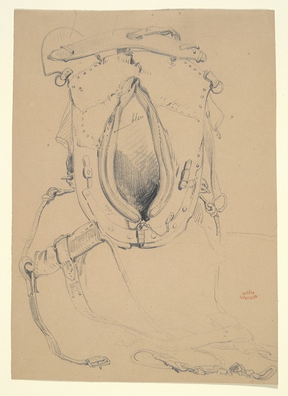 Study of a Horse’s Harness by Юджин Ле Поитевен — digital art print download