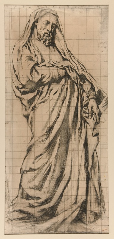 Study for Trinity Church; Jeremiah by John La Farge — digital art print download