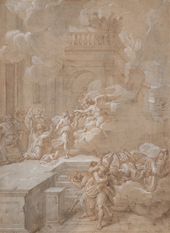 Medea Slaying Her Children by Pierre Monier — digital art print download