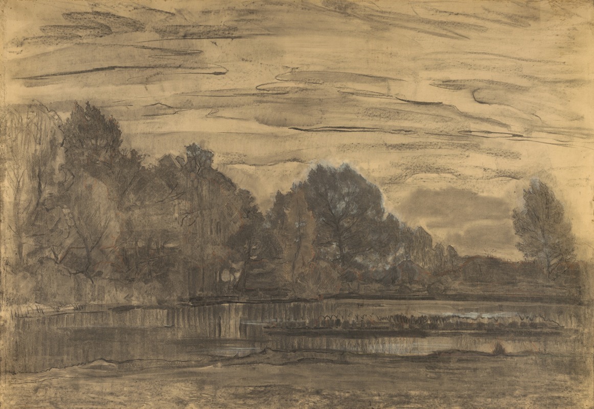 Fen near Saasveld by Пит Мондриан — digital art print download