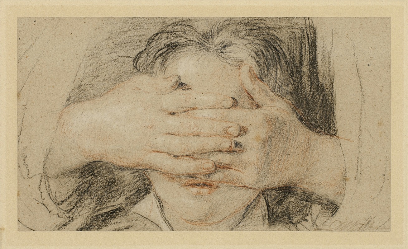 Guess My Name by Sir David Wilkie, 1821 — digital art print download