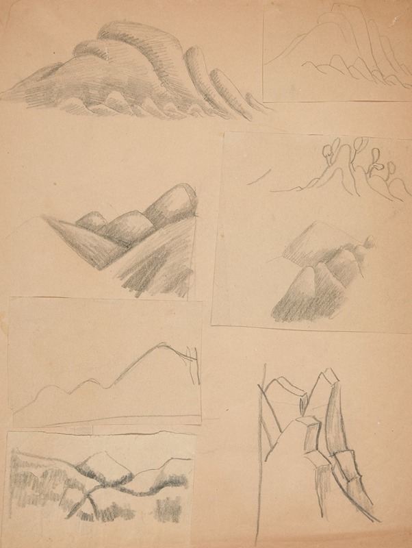 Original drawings 21 by Викинг Эггеллинг — digital art print download