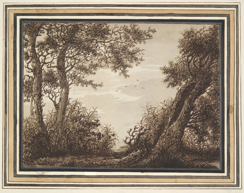 Study of Trees by Адриан Хендрикс. Вербум — digital art print download