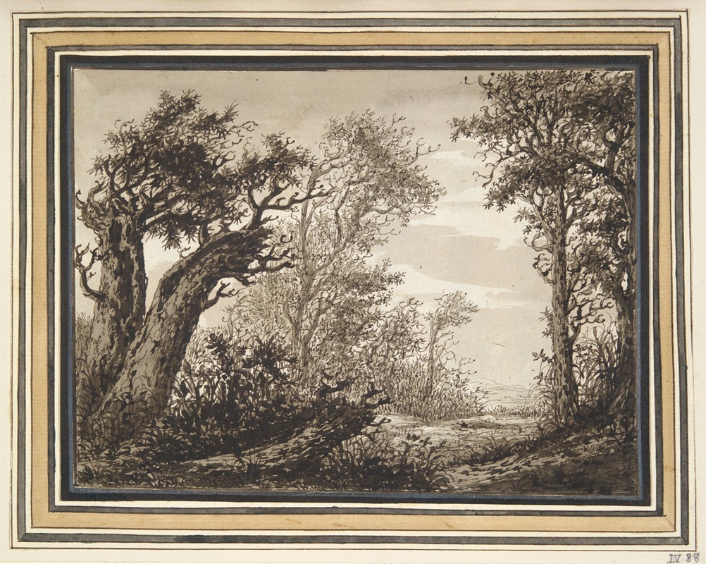 Woody Landscape by Адриан Хендрикс. Вербум — digital art print download
