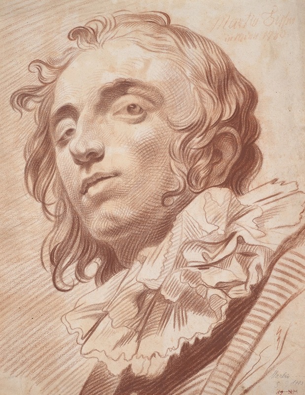 Head of a Young Man — Circle of Jakob Matthias Schmutzer
