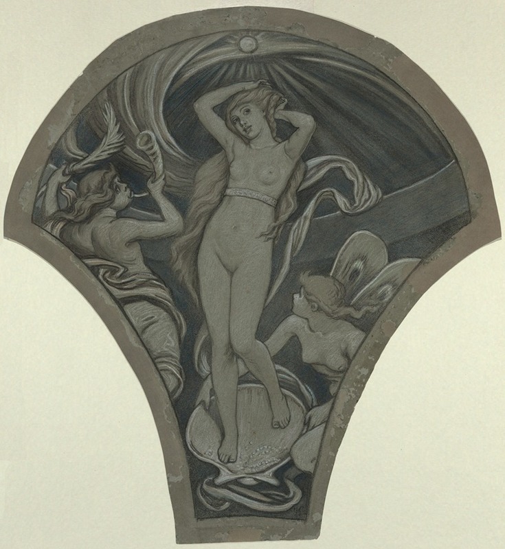 Cartoon for Venus by Elihu Vedder — digital art print download