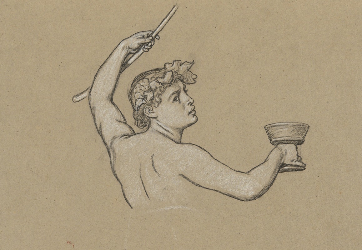 Study for Figure of Autumn — Элиху Веддер