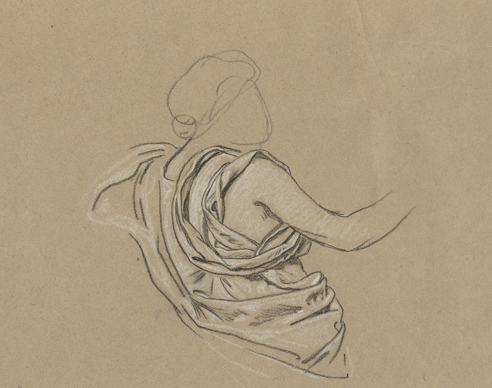 Study for Figure of Autumn — Элиху Веддер