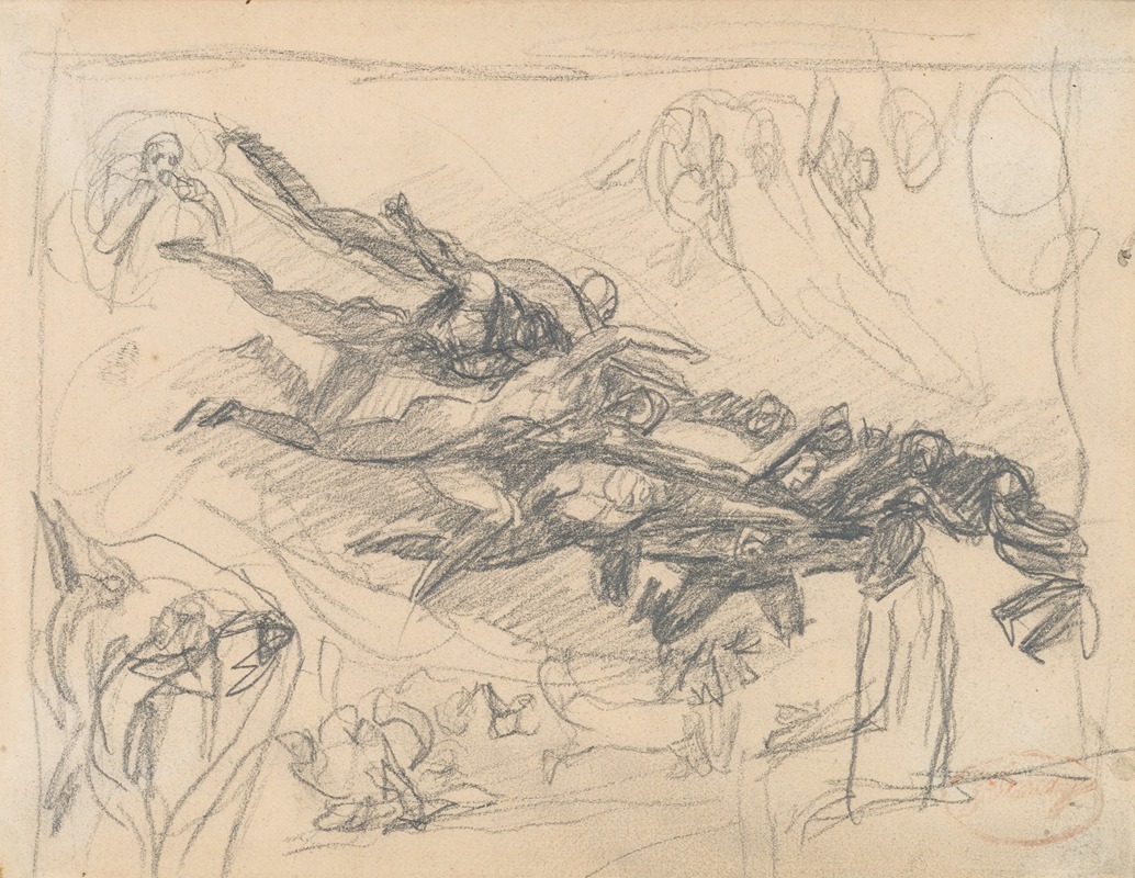 The Temptation of Christ — George Romney