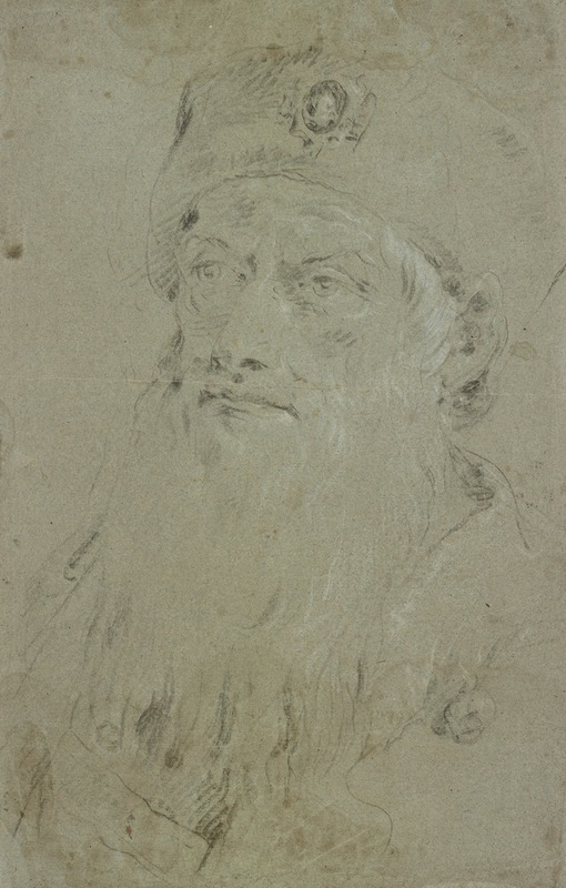 Head of a Bearded Oriental — Джованни Доменико Тьеполо