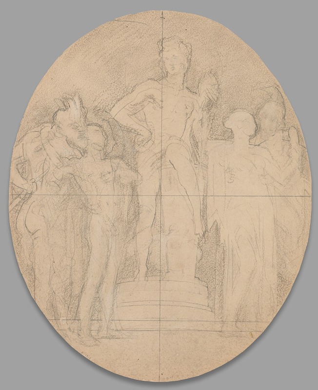 Allegorical Study by John Singer Sargent — digital art print download