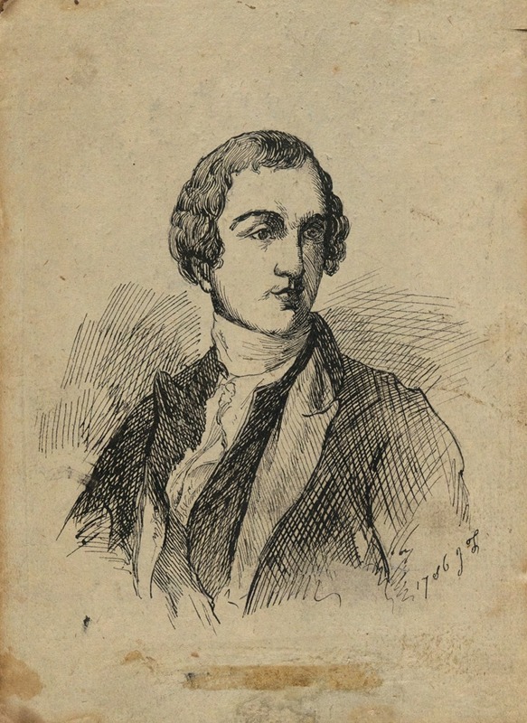 Adjutant General Joseph Reed by Джон Трамбулл, 1786 — digital art print download
