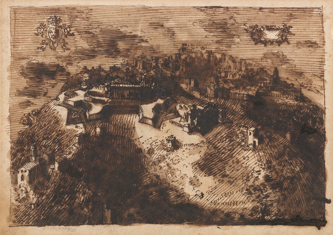 A Fortified Town by Leonardo Scaglia — digital art print download