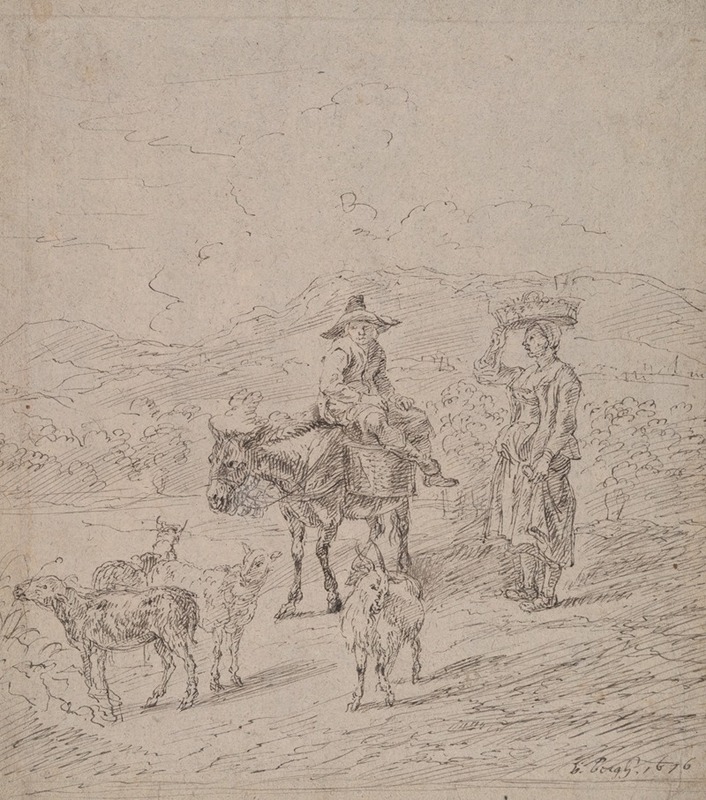 Farmers going to market — Matthys van den Bergh
