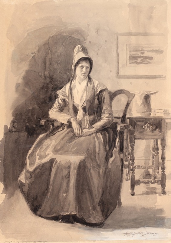 A Philadelphia Quaker by Элис Барбер Стивенс — digital art print download