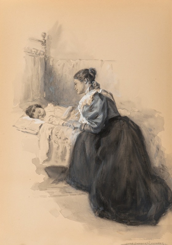 Sometime by Alice Barber Stephens, 1896 — digital art print download