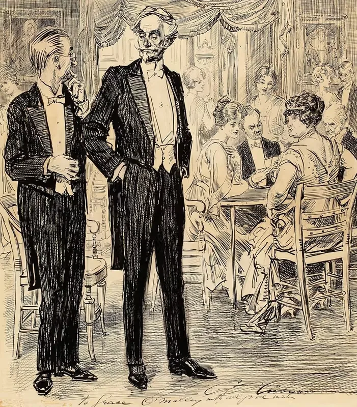 Ваша жена теряет? by Чарльз Дана Гибсон, 1919 — digital art print download
