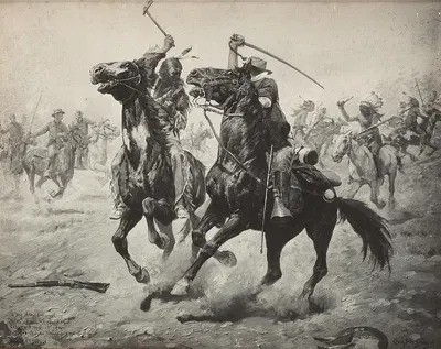 The Duel by Шарль Шрейфогель, 1902 — digital art print download
