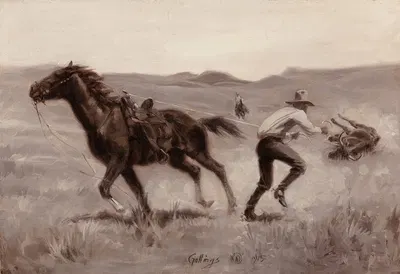Making a Tie Loose by Эллинг Уильям Голлингс, 1915 — digital art print download