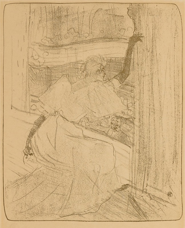 Yvette Guilbert pl 2 by Анри де Тулуз-Лотрек, 1898 — digital art print download