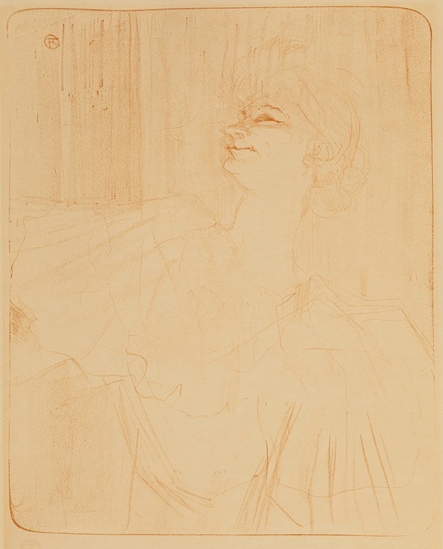 Yvette Guilbert pl 4 by Анри де Тулуз-Лотрек, 1898 — digital art print download