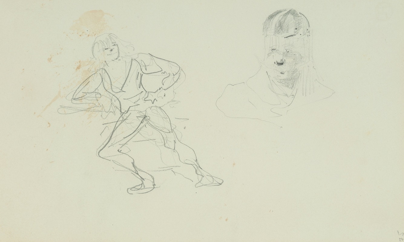 Croquis by Анри де Тулуз-Лотрек — digital art print download