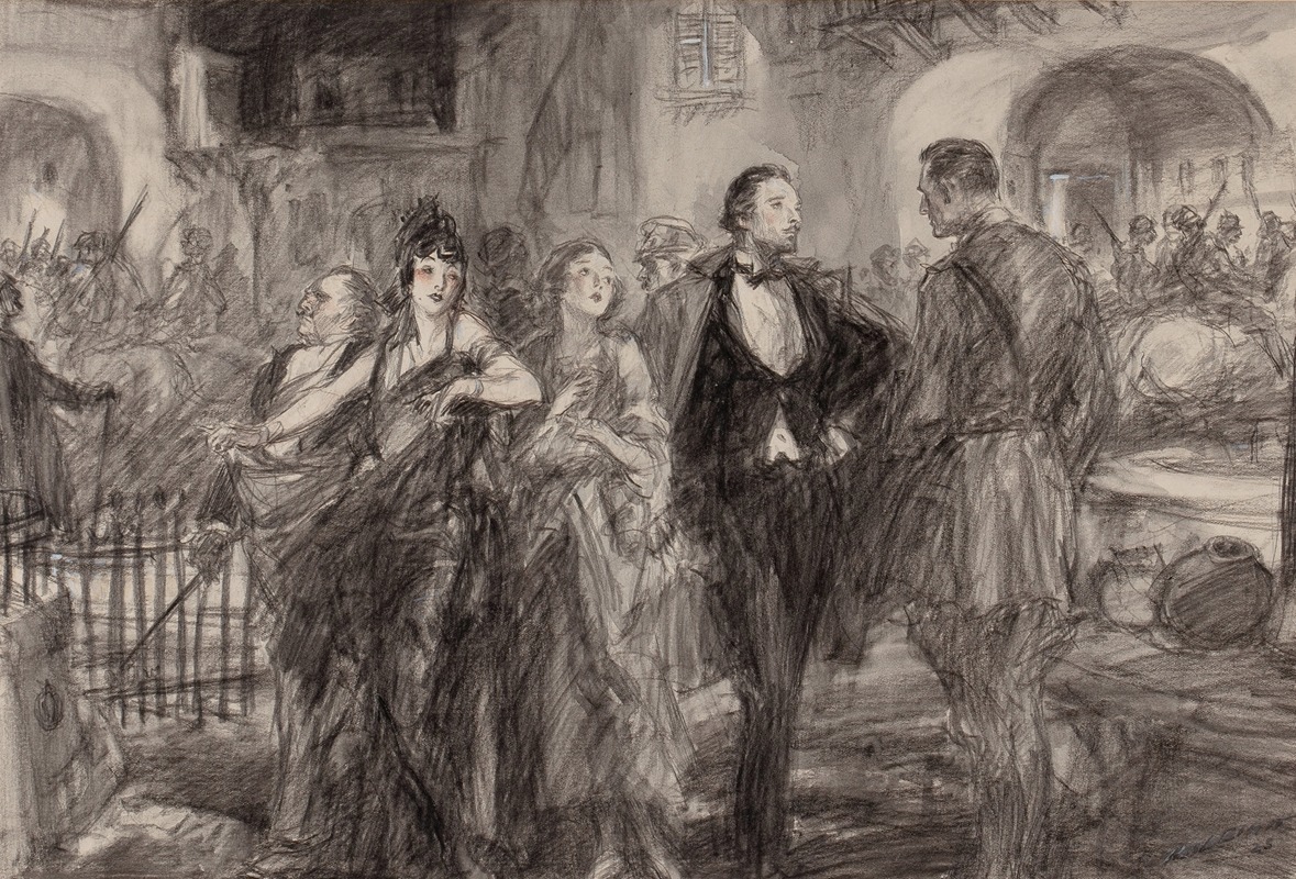 The Saturday Evening Post story illustration — Henry Patrick Raleigh