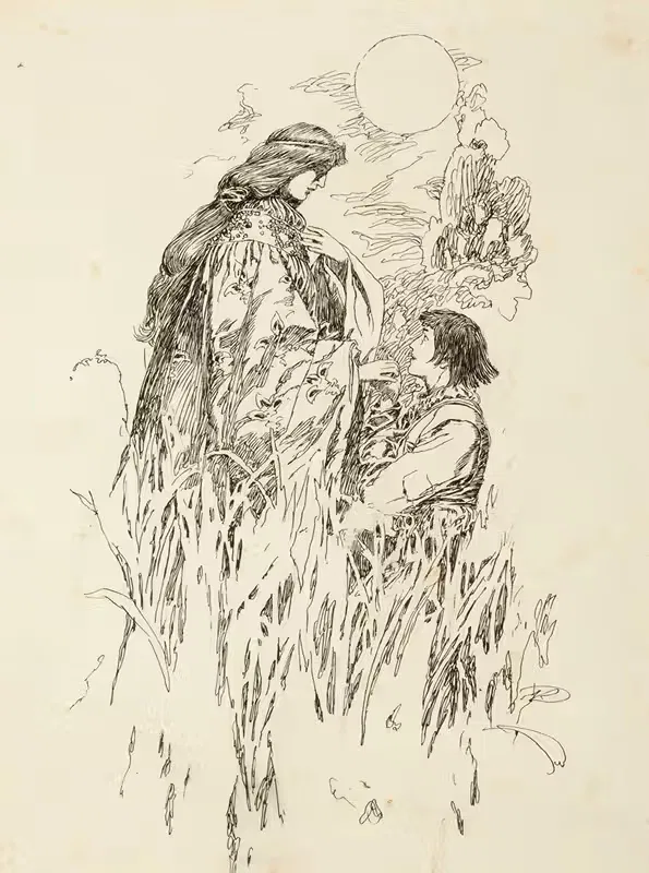 Then Beppo Carried the Princess Ashore — Howard Pyle