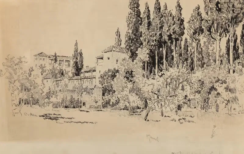 Fruitful Orchards of General Ho — Joseph Pennell