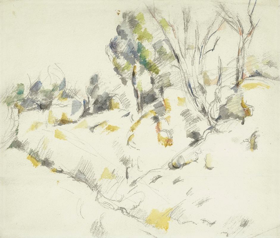 Paysage by Поль Сезанн — digital art print download