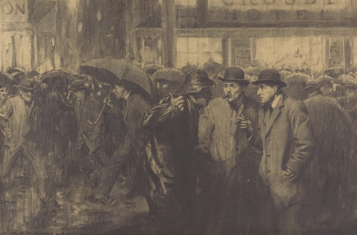 The Fighting Six (Easy Money) by Уильям Генри Детлеф Кёрнер, 1913 — digital art print download