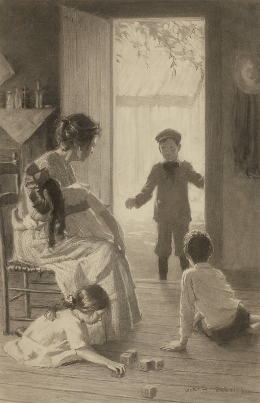 Playtime by Worth Brehm — digital art print download