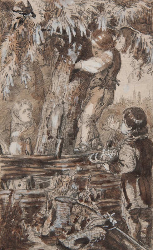 Poszukiwacze gniazd by Александр Коцис, 1857 — digital art print download