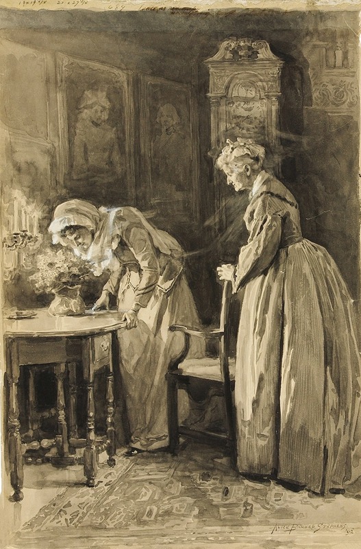 Their Perfume Flooded the House by Элис Барбер Стивенс, 1892 — digital art print download