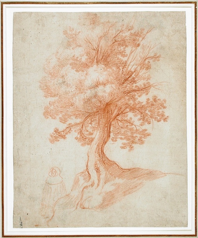 Study of a Tree by Кристофано Аллори — digital art print download