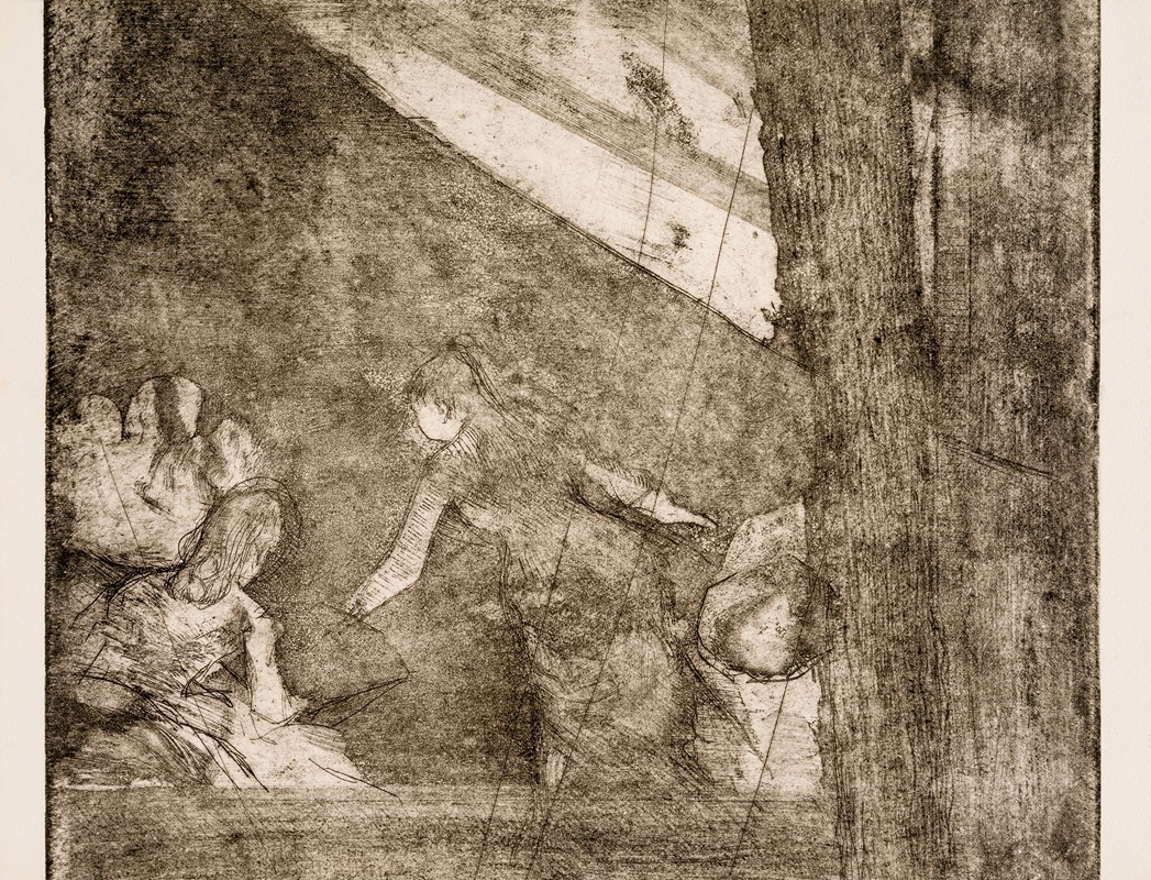 Aux Ambassadeurs by Эдгар Дега, 1879-1880 — digital art print download