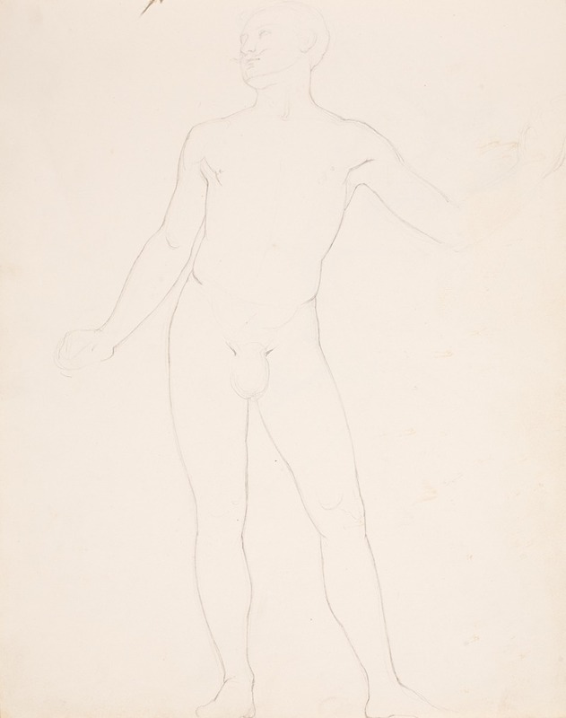 Sketchbook drawings pl5 by Эразм фон Энгерт, 1825 — digital art print download