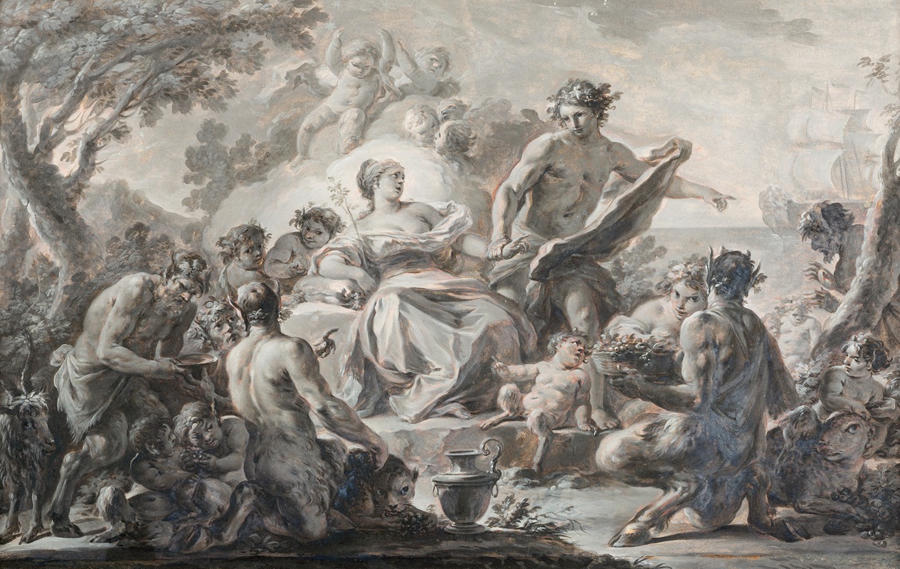 Ariadne at Naxos by Francesco Celebrano — digital art print download