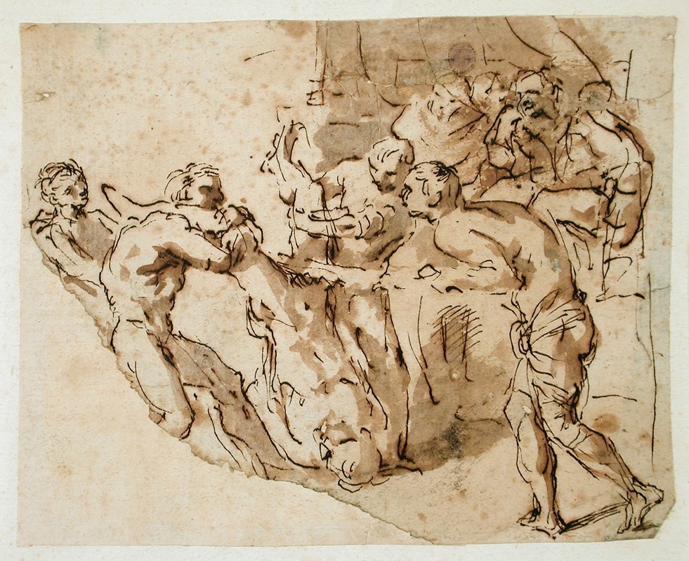 Martyrdom of Saint Simon — Giovanni Lanfranco