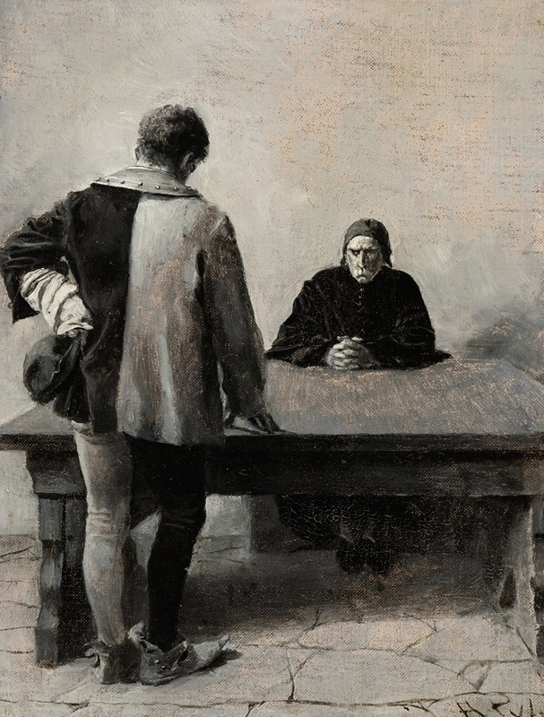 Squire by Howard Pyle, 1892 — digital art print download