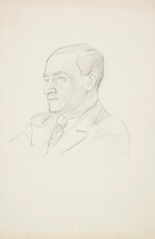 Studium portretowe mężczyzny — Ivan Ivanec