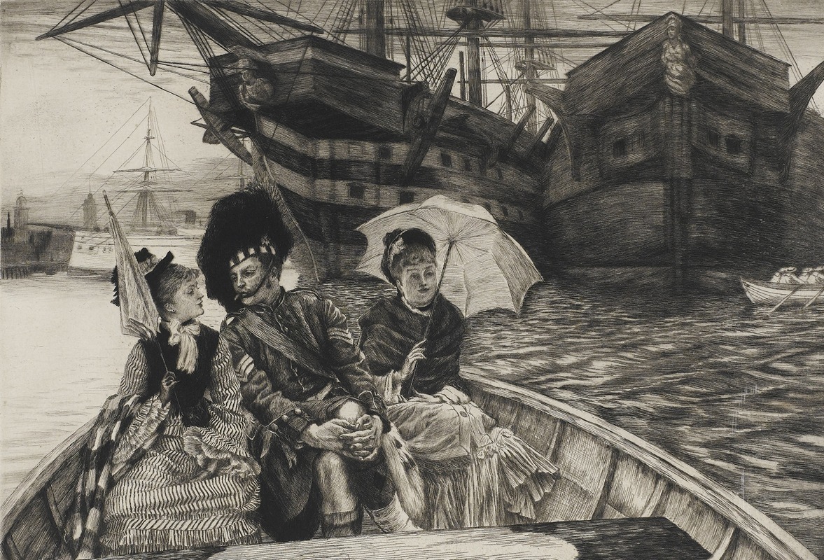 Entre les Deux Mon Coeur Balance — James Tissot