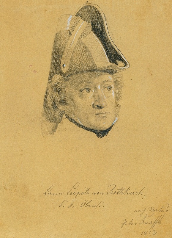 Baron Leopold von Rothkirch by Иоганн Петер Крафт, 1813 — digital art print download
