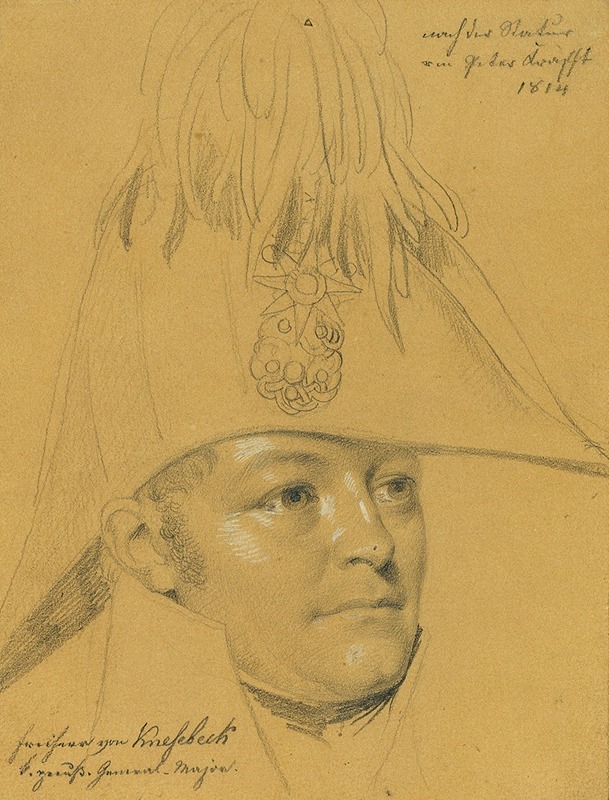 Freiherr von Knesebeck by Иоганн Петер Крафт, 1814 — digital art print download