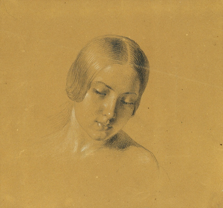 Studie zu 'Rüdiger und Angelika' — Johann Peter Krafft