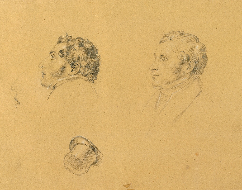 Studie zum 'Einzug nach dem Pariser Frieden' — Johann Peter Krafft